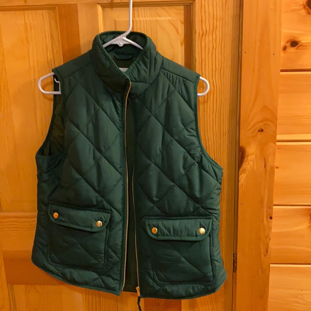 J.Crew quilted vest